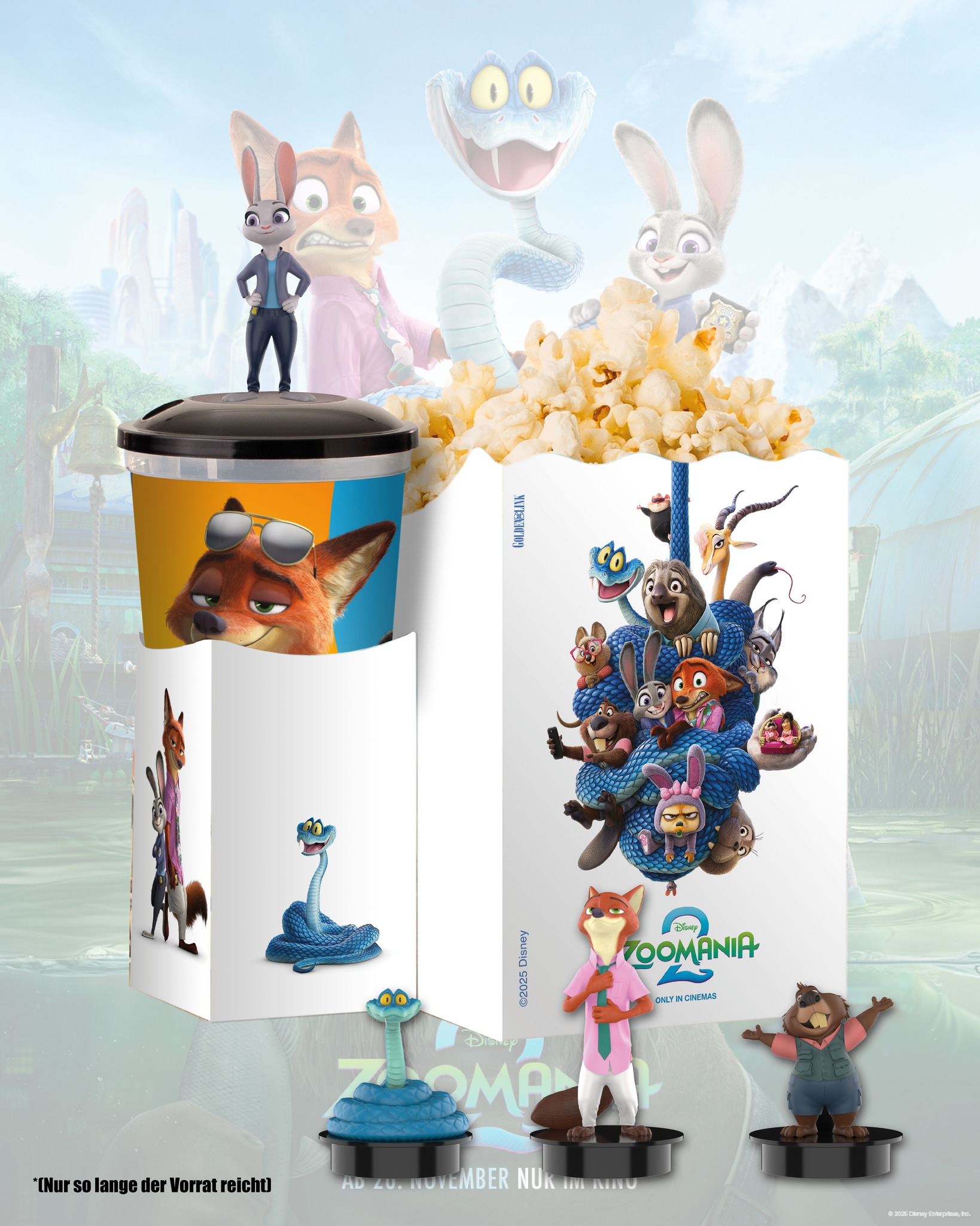 Zoomania Kids Menu