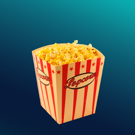 Popcorn groß